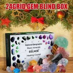 Gemstone Advent Calendar, 24 Day Christmas Countdown Blind Box